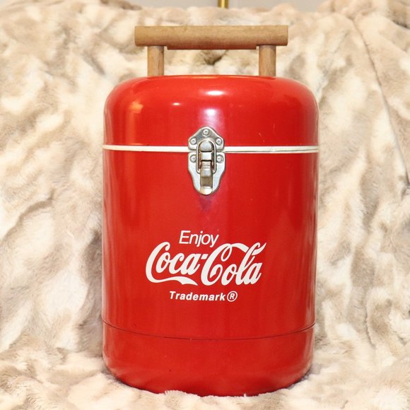 Coca-cola, round vintage cooler - NBU - Picture 1 of 14